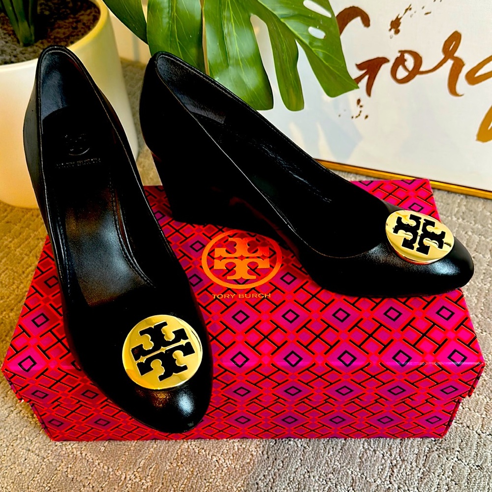 Tory Burch Alice 85mm Wedge Mestico